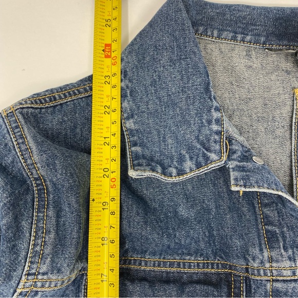 Disney Store Vintage Denim Jack Skellington Nightmare Jacket Medium - Picture 7 of 9